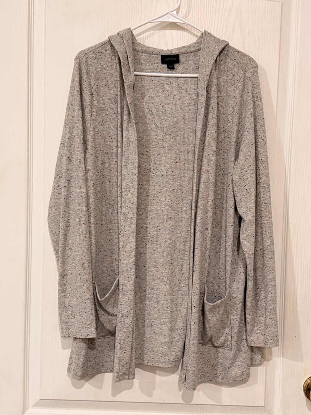 Final Price J Jill Hooded Open Front Kimono / Jacket